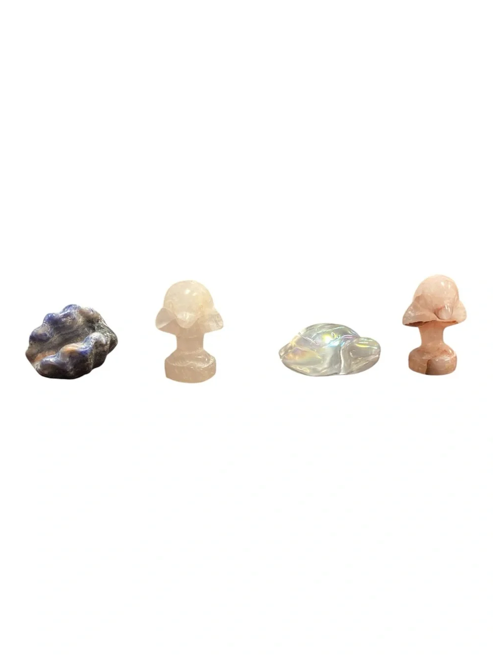 NWOT Set of Four Animal Crystal Figurines‎